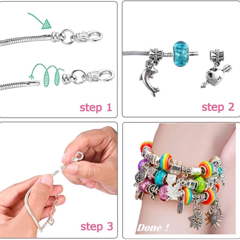 Charm-Armband-Set für Mädchen