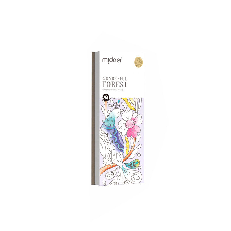 🎅Aquarell-Malbuch im Taschenformat🎄🎁