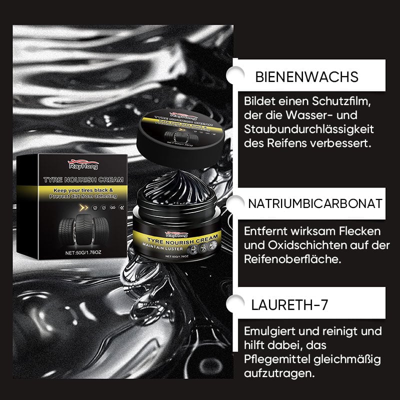 Autoreifen-Renovierungswachs