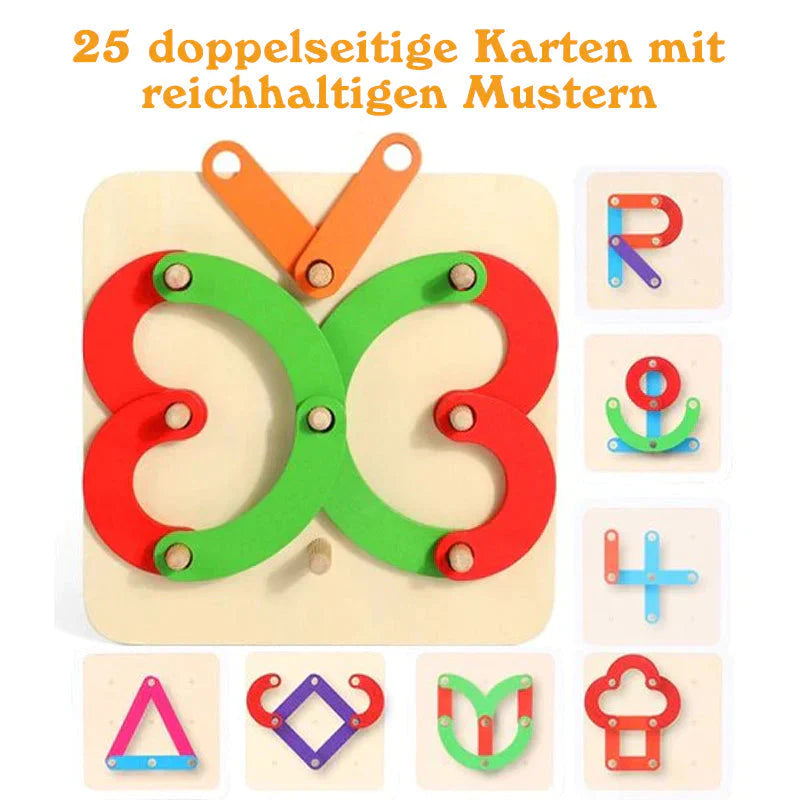 Montessori-Steckbrettpuzzle