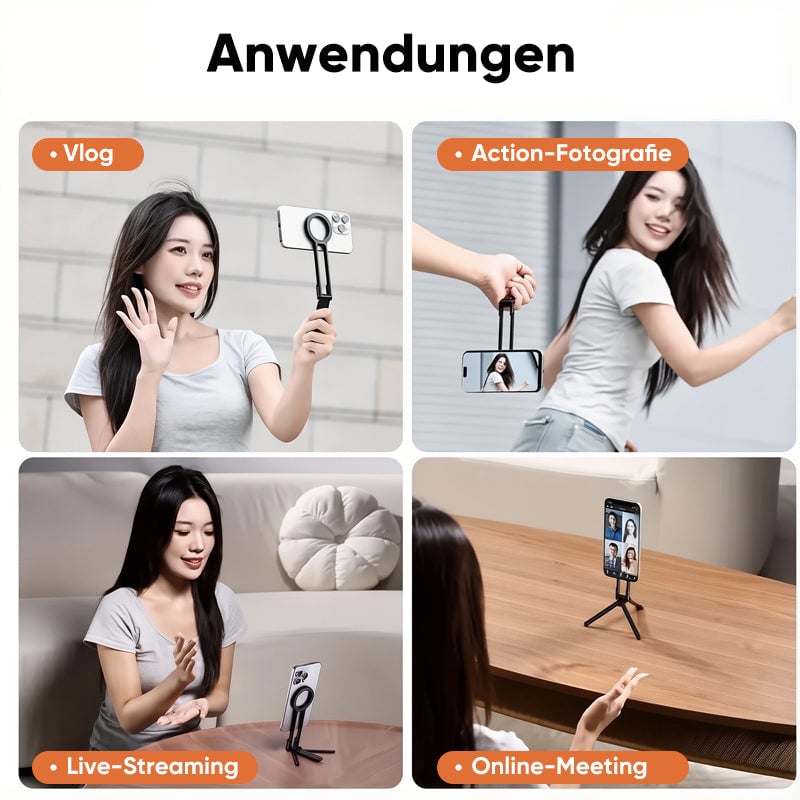 Magnetischer Ringlegierung Handyhalter