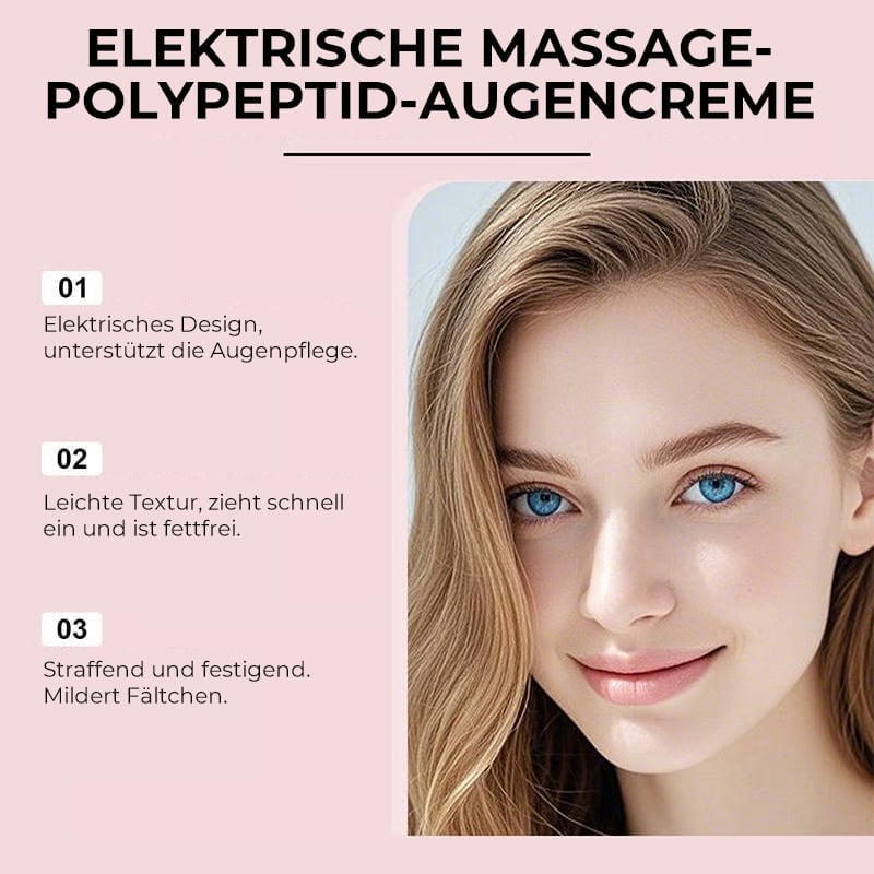 Elektrische Massage-Augencreme gegen Augenringe