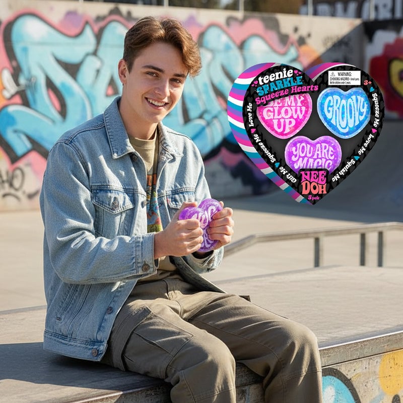 Stressabbau-Spielzeug zum Valentinstag