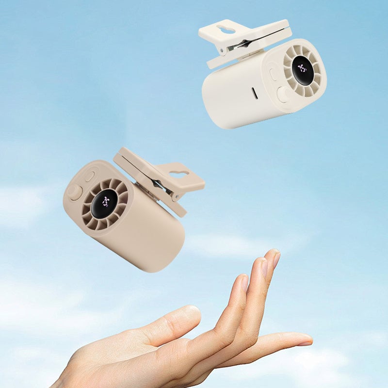 Clip-On Ventilator fürs Auto
