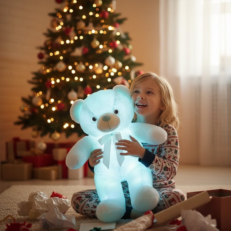 LED Leuchtender Teddybär Plüsch
