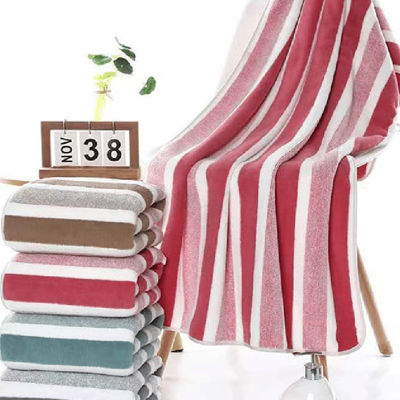 Luxus-Badetuch-Set aus Korallenfleece