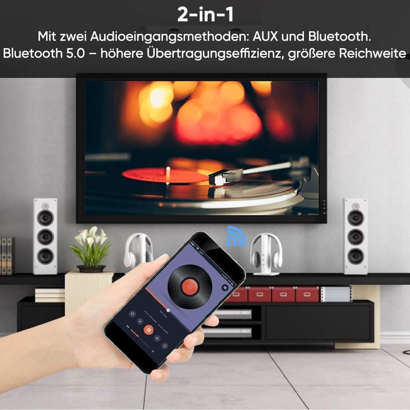 2.1-Kanal Bluetooth-Audio-Leistungsverstärkermodul