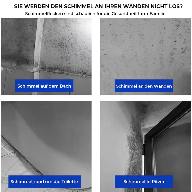 Schnell wirkendes Anti-Schimmel-Wandreinigungsspray