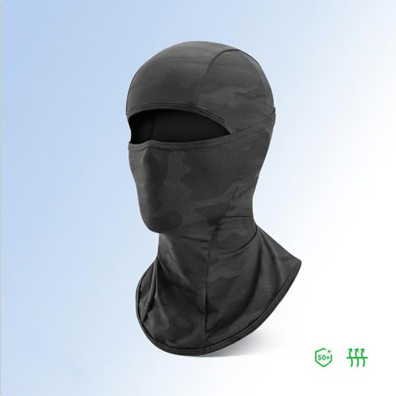 Sommer-Sturmhaube als Gesichtsmaske