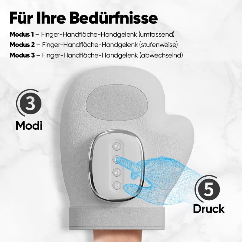 Handmassagegerät mit Wärmekompression