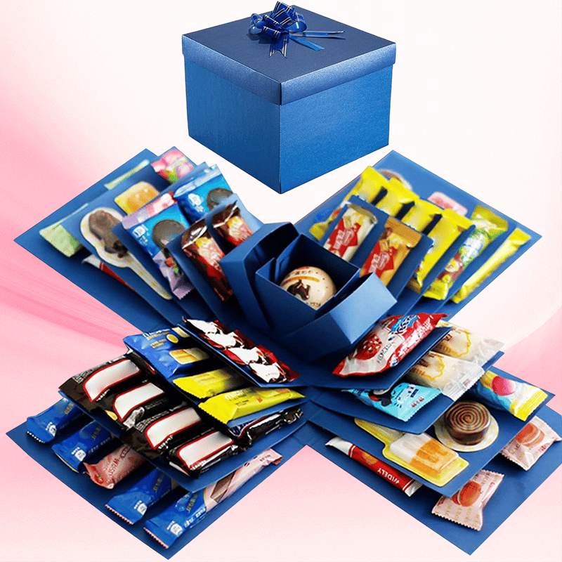 Süßigkeiten-Explosion Geschenkbox