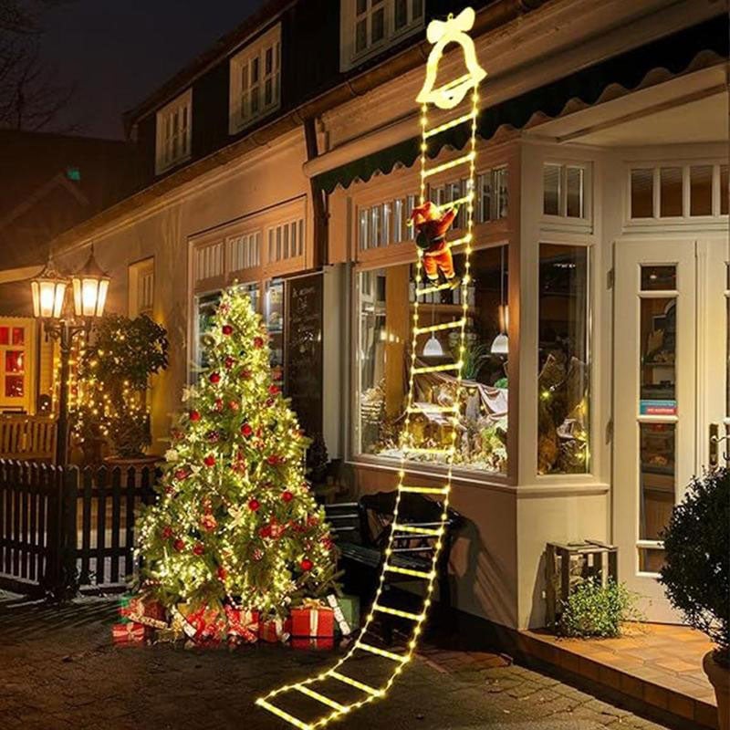Weihnachtsmann LED-Leiterlicht