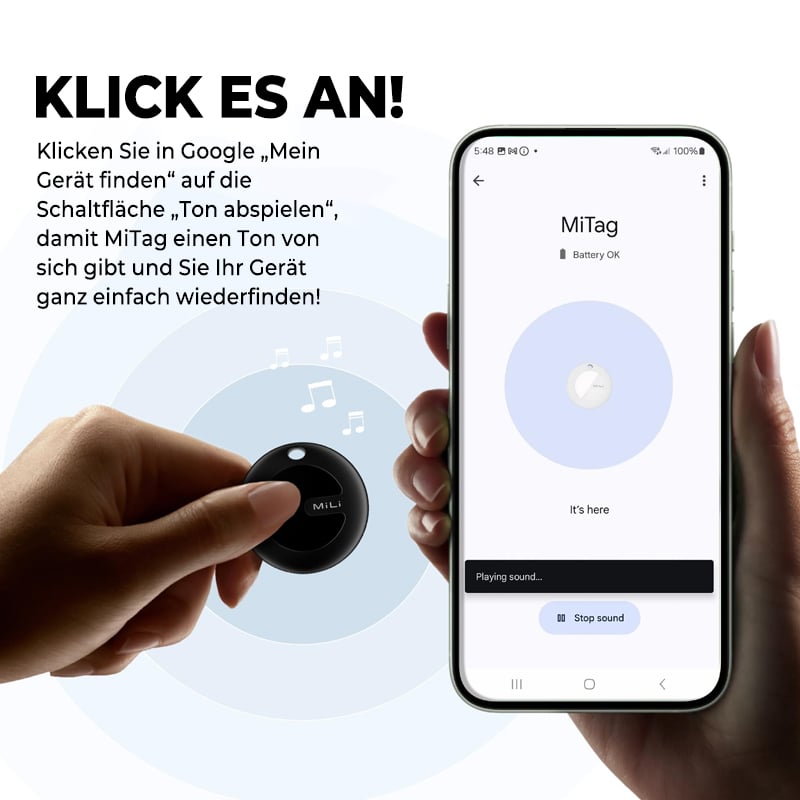 MiLi MiTag Bluetooth Tracker