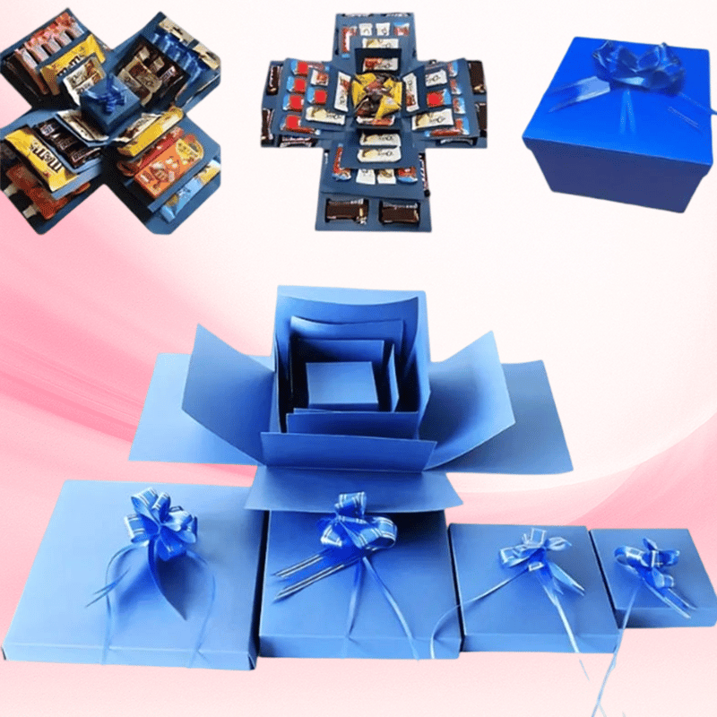 Süßigkeiten-Explosion Geschenkbox