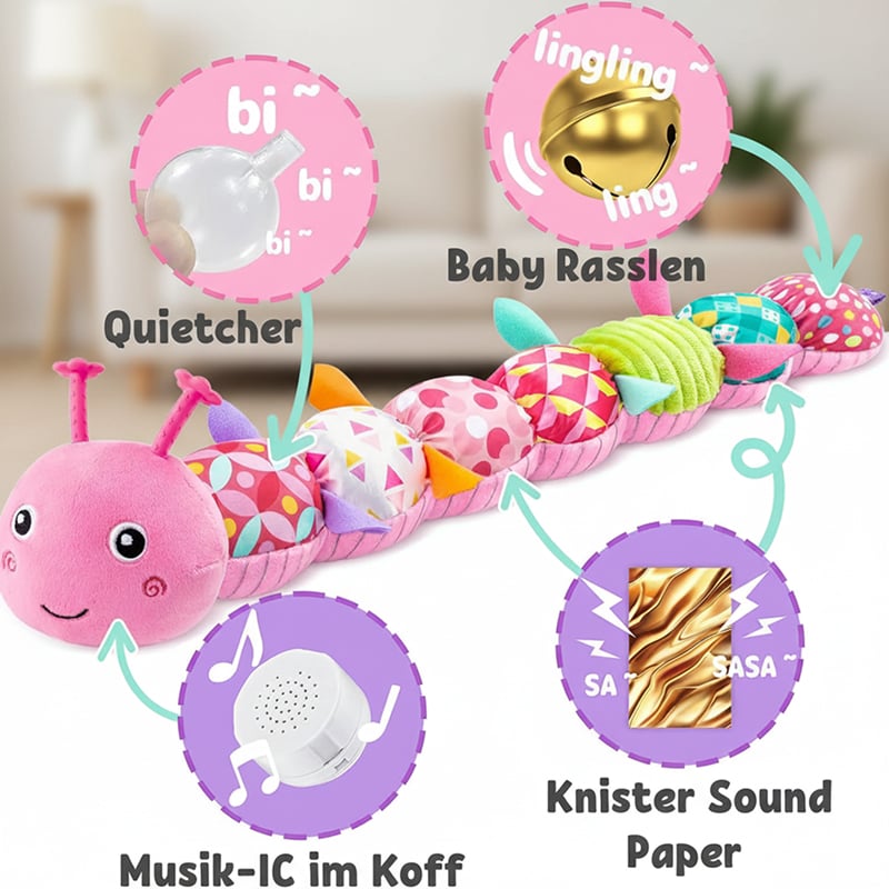 Raupen-Musikspielzeug