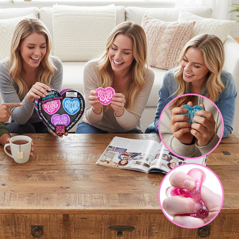 Stressabbau-Spielzeug zum Valentinstag