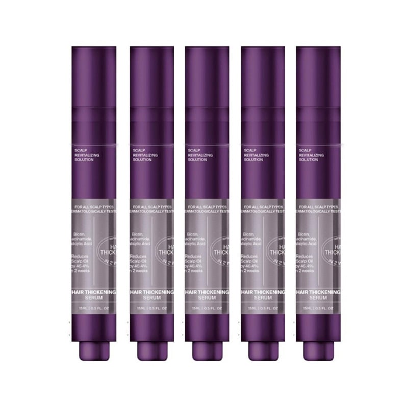 Haarpflegeserum zum Auftragen mit Rolle