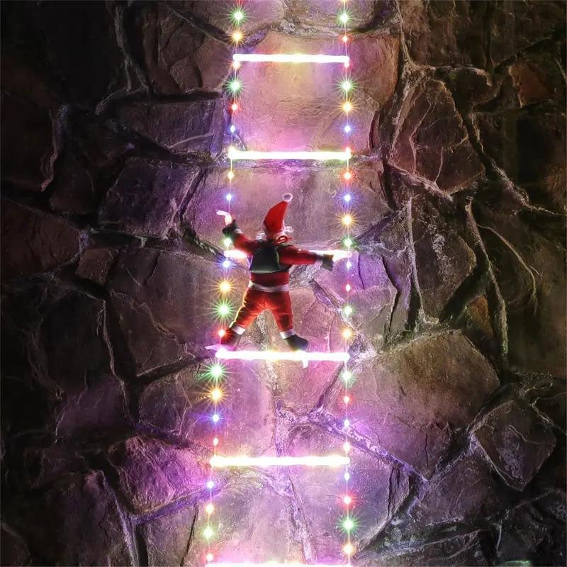 Weihnachtsmann LED-Leiterlicht