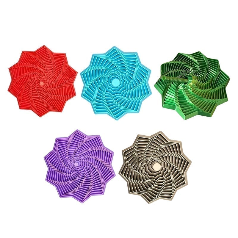 3D-gedrucktes tragbares Stern-Sensorik-Fidget-Spielzeug