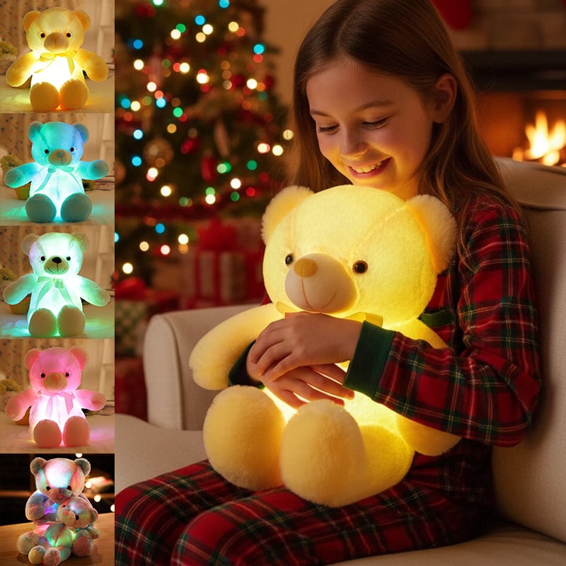 LED Leuchtender Teddybär Plüsch