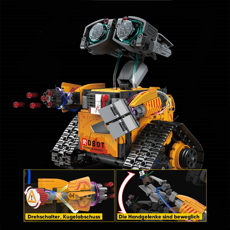 🤖 5-in-1 Roboter-Bausatz