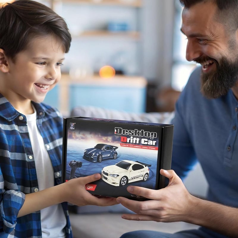 Mini-Drift-Rennwagen mit Fernsteuerung und Beleuchtung