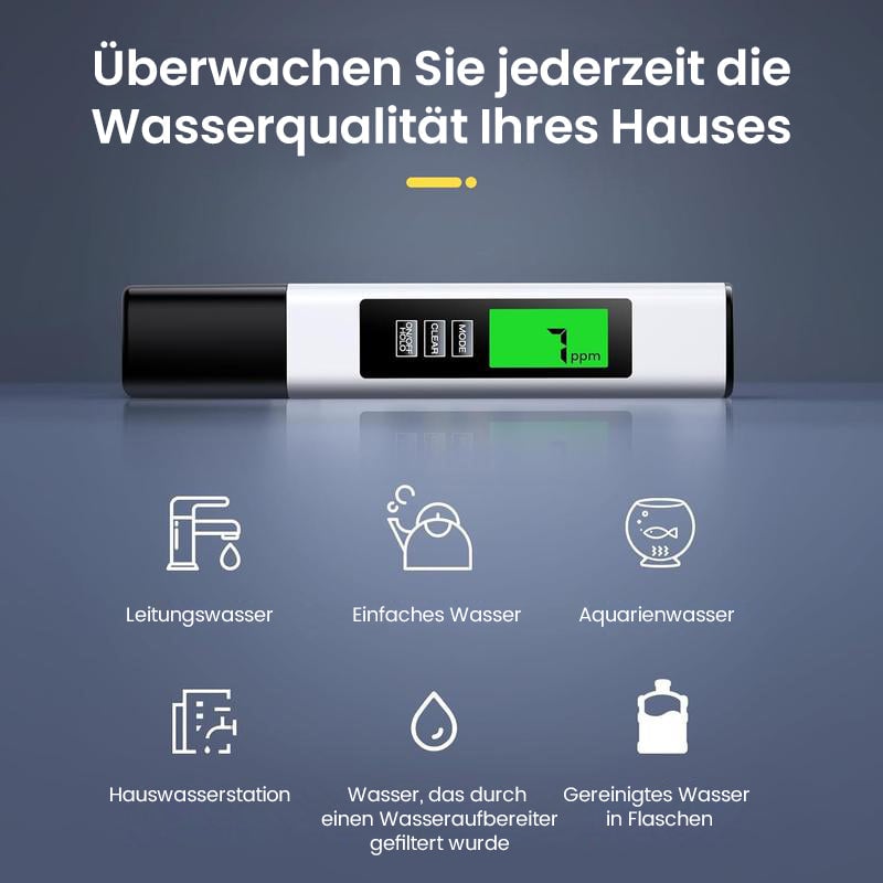 Neu 4 in 1 Tds Meter Digital Wasser Tester