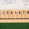 Shut The Box Game – Lustiges Tisch-Mathe-Spiel für Erwachsene und Kinder
