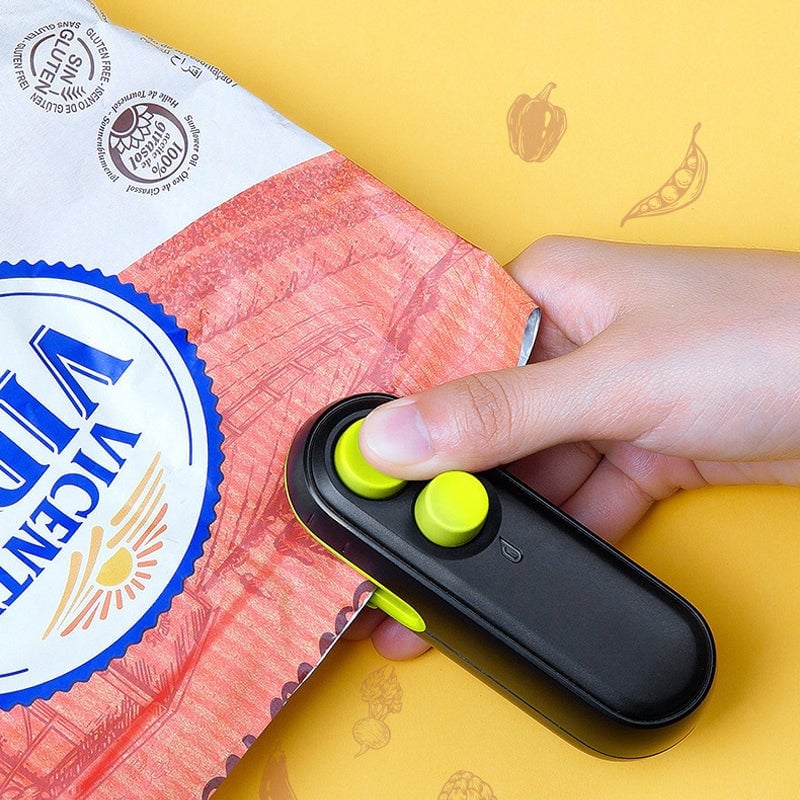 Wiederaufladbares Heißsiegelgerät mit Cutter