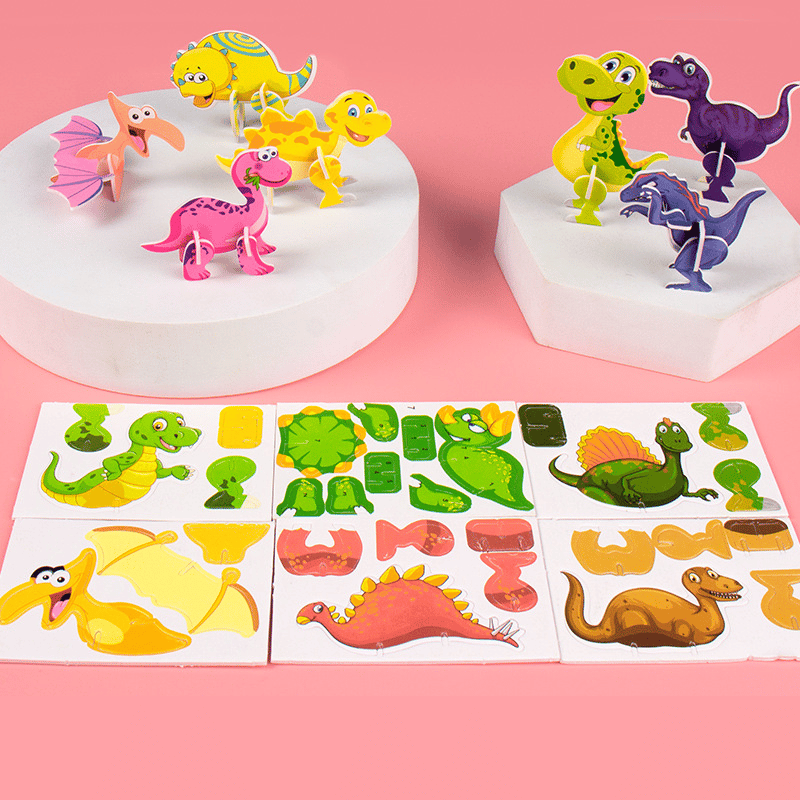 DIY 3D Kreatives Insekten-Papier-Puzzle