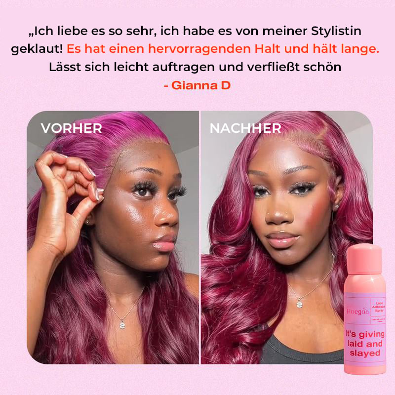 Ascheschmelzendes Spray für Spitzenperücken