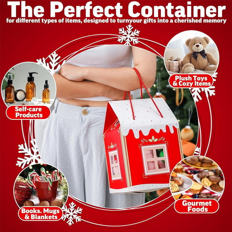 Weihnachtswunderland-Cottage-Geschenkbox