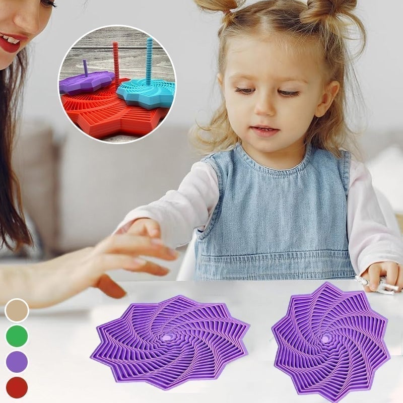 3D-gedrucktes tragbares Stern-Sensorik-Fidget-Spielzeug
