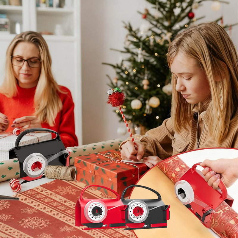 Geschenkpapier-Schneider- und Spenderset