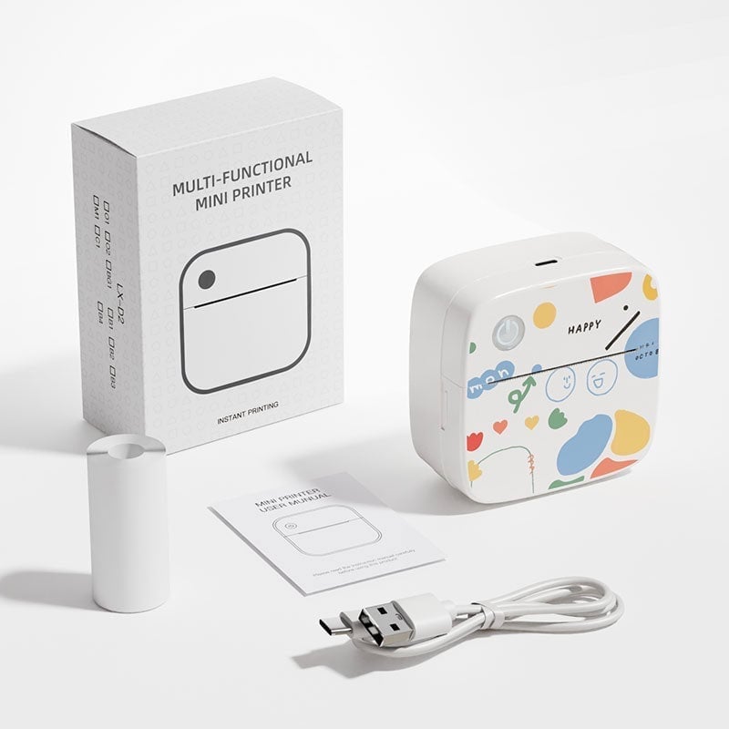 Mini-Drahtloser Bluetooth-Etikettendrucker