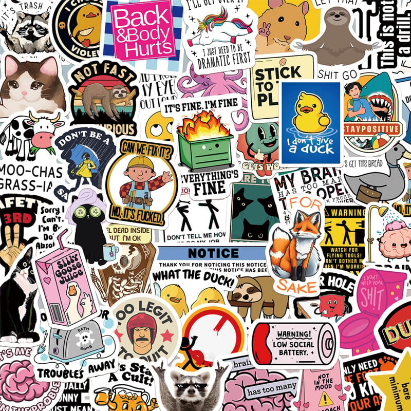 Funny Graffiti Stickers