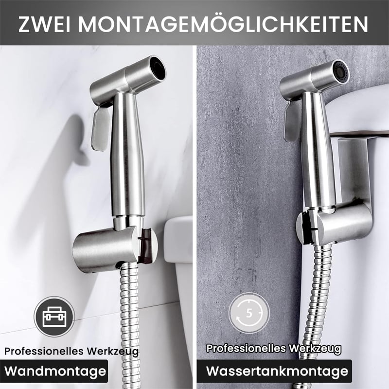Bidet Edelstahl Handbrause