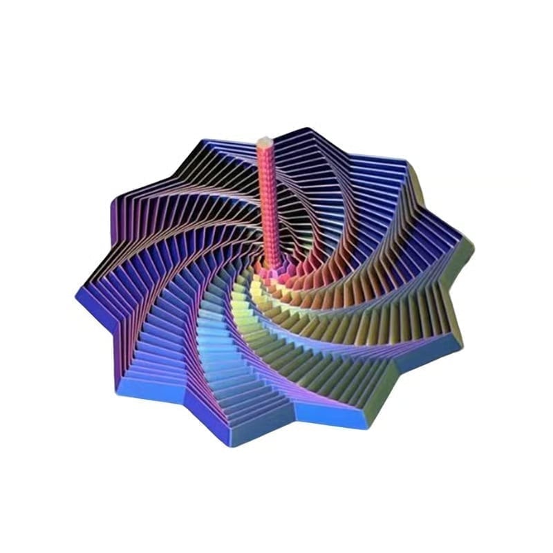 3D-gedrucktes tragbares Stern-Sensorik-Fidget-Spielzeug