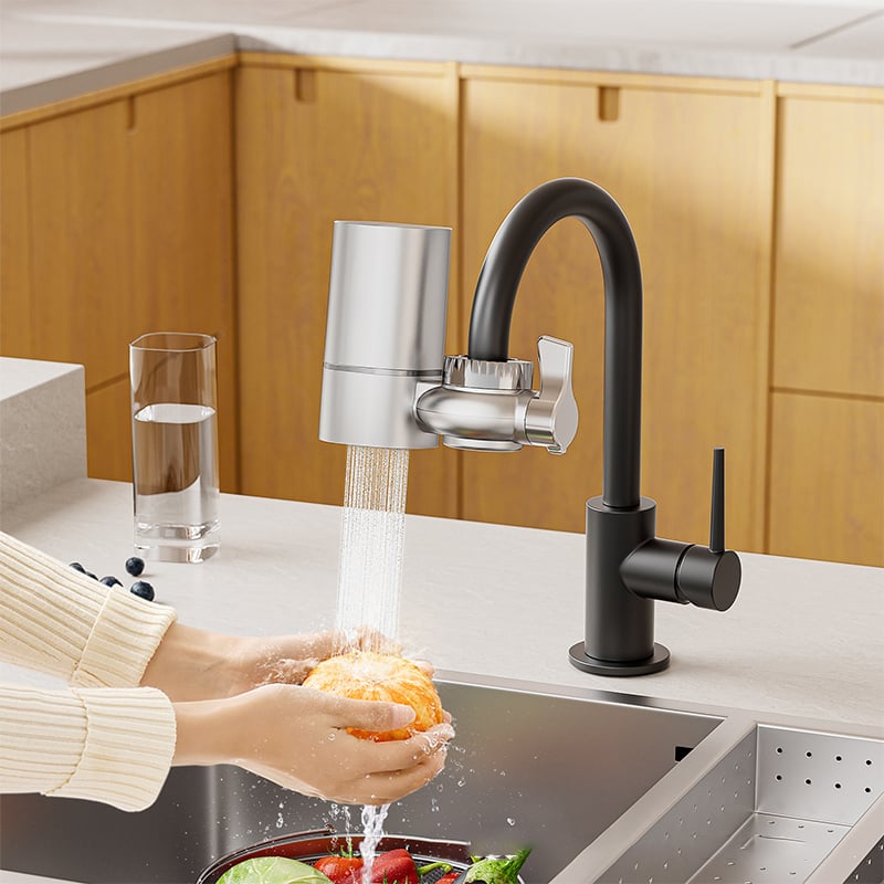 Wasserfilter für den Spültischhahn