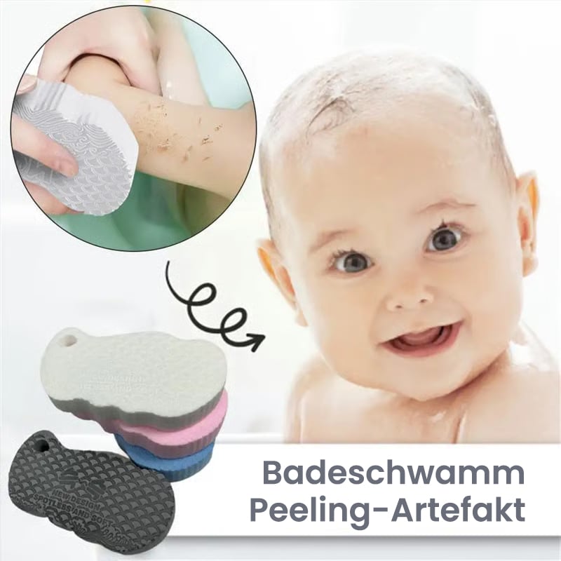 Magischer Peeling-Badeschwamm