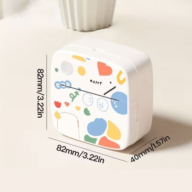 Mini-Drahtloser Bluetooth-Etikettendrucker