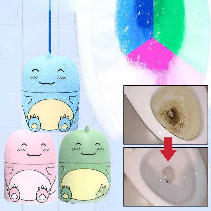 Niedliche Dinosaurier-Toilettenreiniger-Flasche