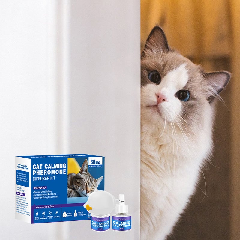 Pheromon-Diffusor-Set zur Beruhigung von Haustieren (Katze & Hund)