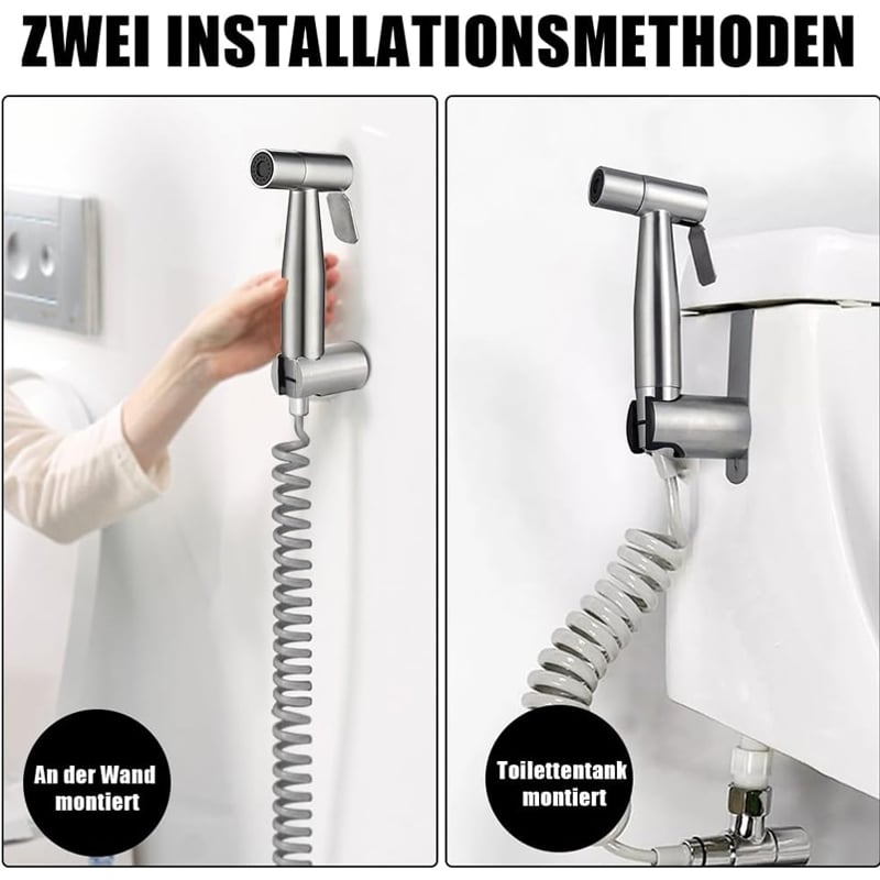 Bidet Edelstahl Handbrause