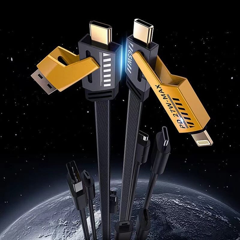 4 in 1 PD 65W Schnellladekabel🔥 Kaufen Sie 2 und erhalten Sie 1 gratis🔥
