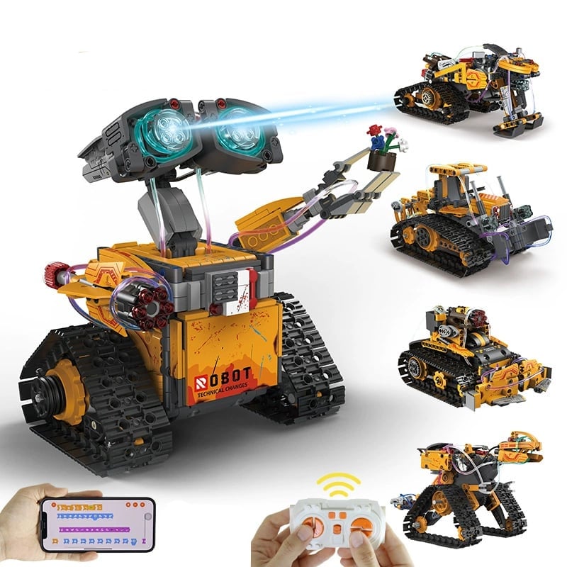 🤖 5-in-1 Roboter-Bausatz