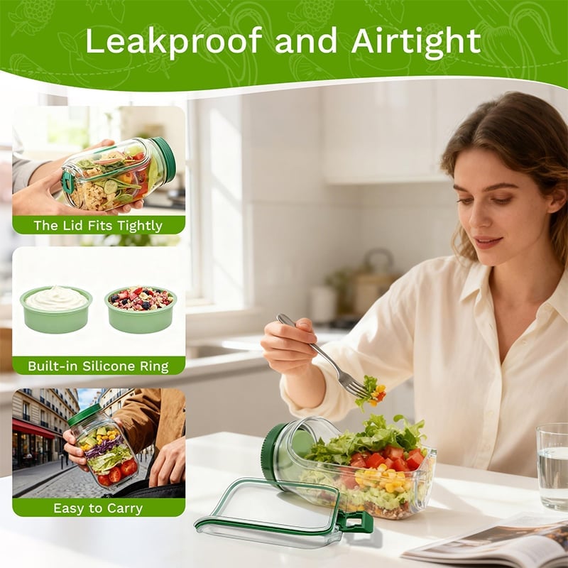 Kreativer Salat-Pod