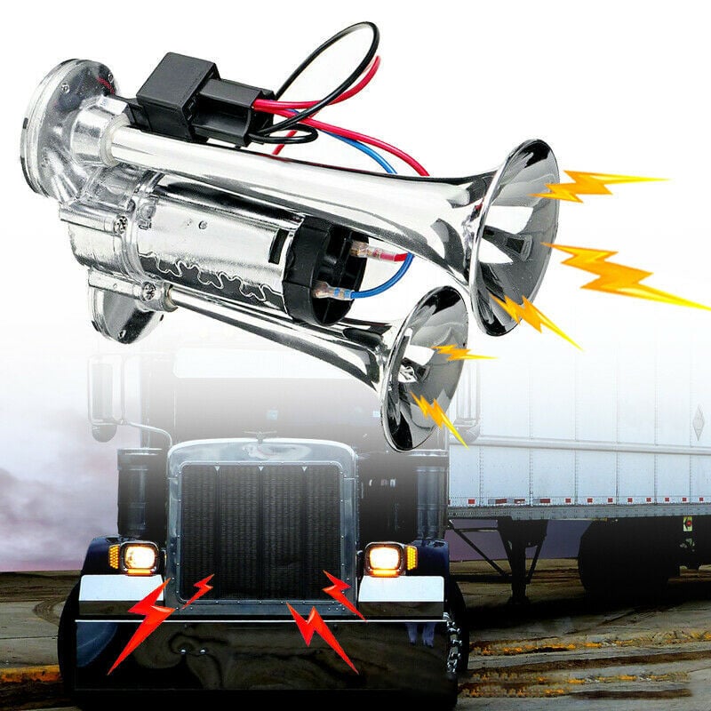 600DB Zweiton-Autohupe aus Metall
