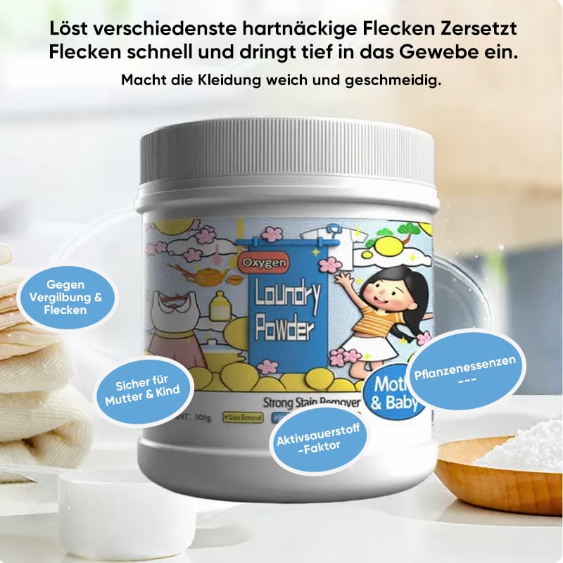 Hochkonzentriertes Aktivsauerstoff-Fleckentferner-Pulver