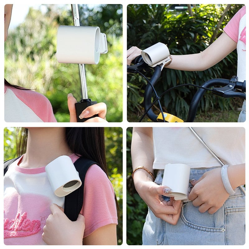 Clip-On Ventilator fürs Auto